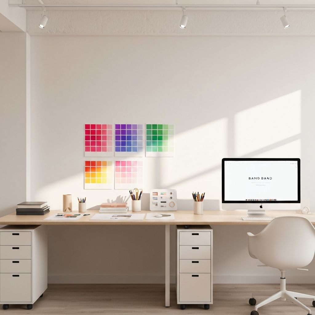 Blue Everest Design House creative studio workspace